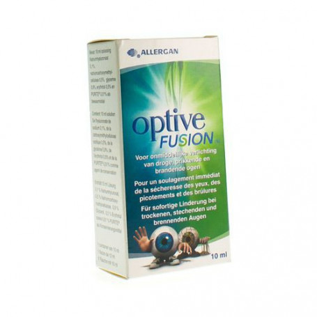 Optive Fusion Solution Stérile 10 ml