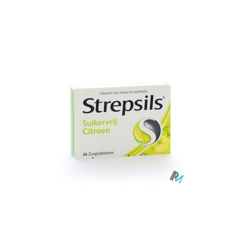 STREPSILS SANS SUCRE CITRON PAST 36