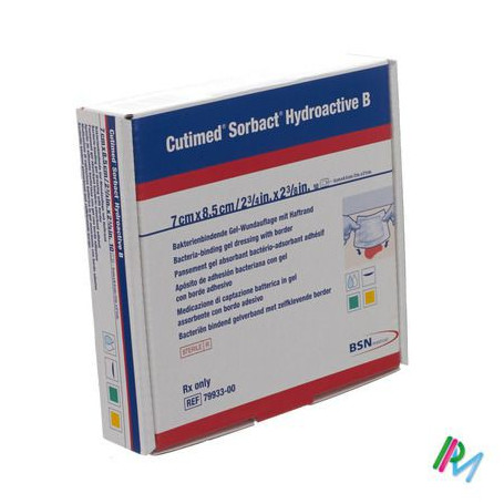 CUTIMED SORBACT HYDROACTIVE B 7X 8,5CM 10 7993300