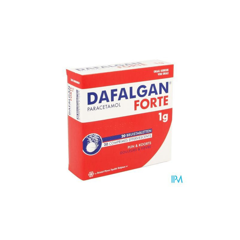 Dafalgan Forte 1g Comp Efferv