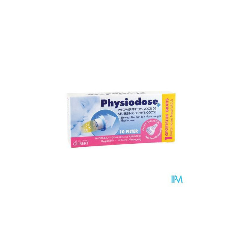 Physiodose Filtre Jetable Mouche Bebe 10