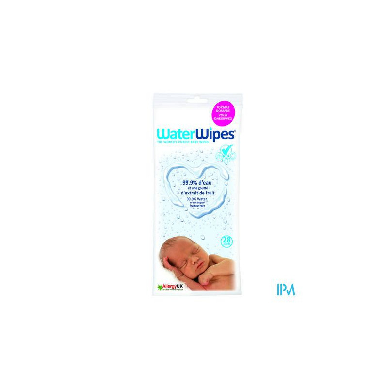 Waterwipes Lingettes Bebe 28x