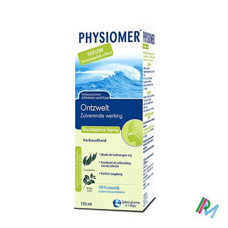 PHYSIOMER EUCALYPTUS SPRAY 135 ML – Pharmacie Online