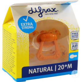 Difrax Sucette 6+ Natural Woezel Et Pip